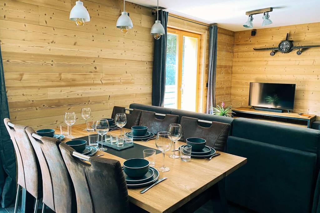 La Pepite Des Aiguilles Apartamento Les Houches Exterior foto